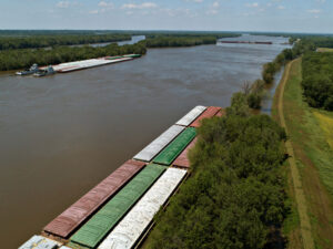 ‘Punched in the Face’: U.S. Floods Snarl Trucks, Trains, Barges