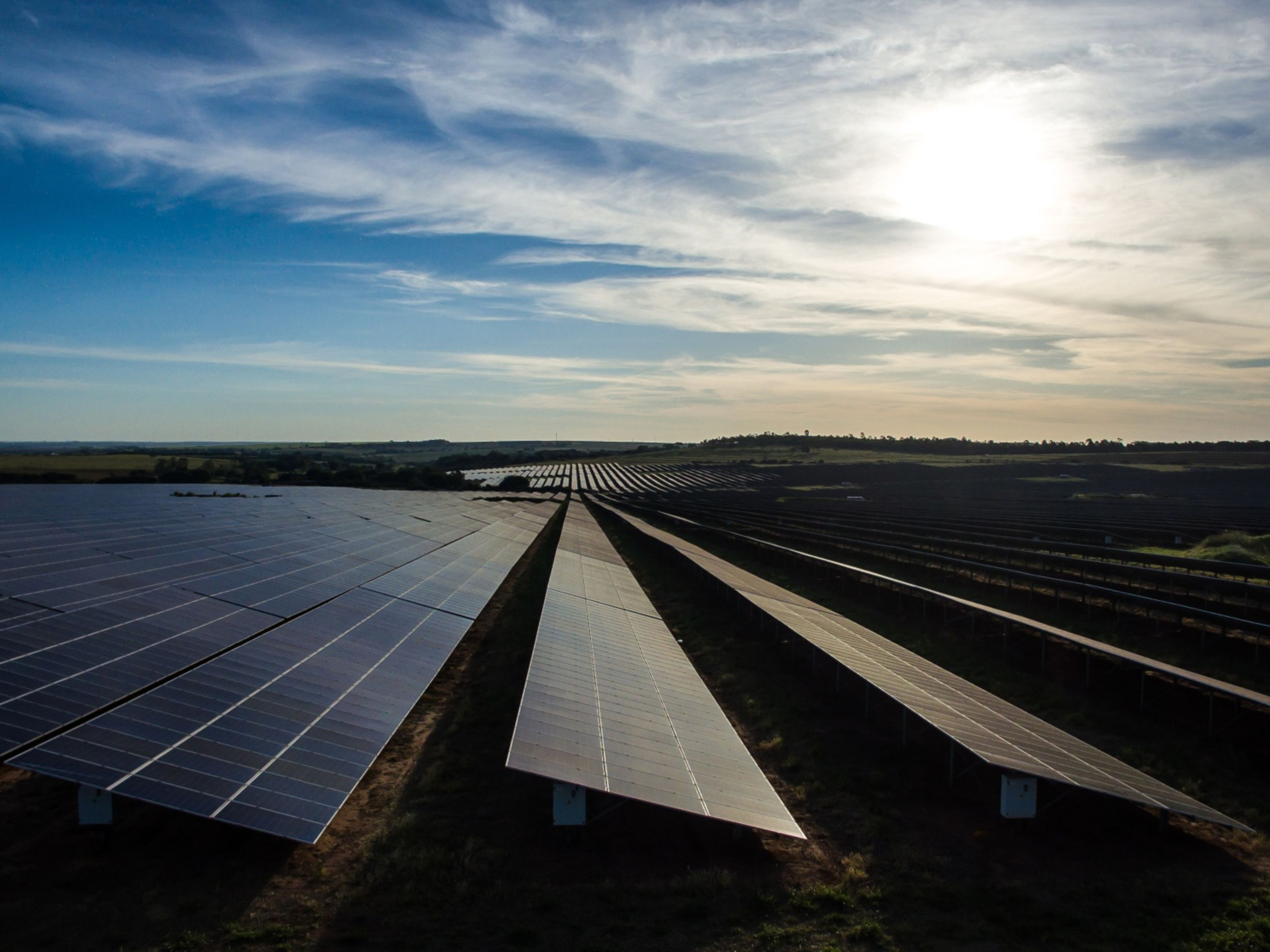 Solar Panel Farm