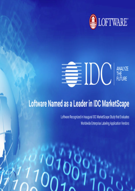 IDC MarketScape: Excerpt of the Worldwide Enterprise Labeling Application 2018 Vendor Assessment