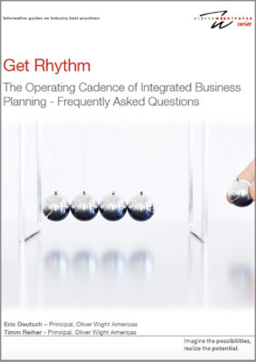 Get Rhythm - The Operating Cadence of Integrated Business Planning - Frequently Asked Questions