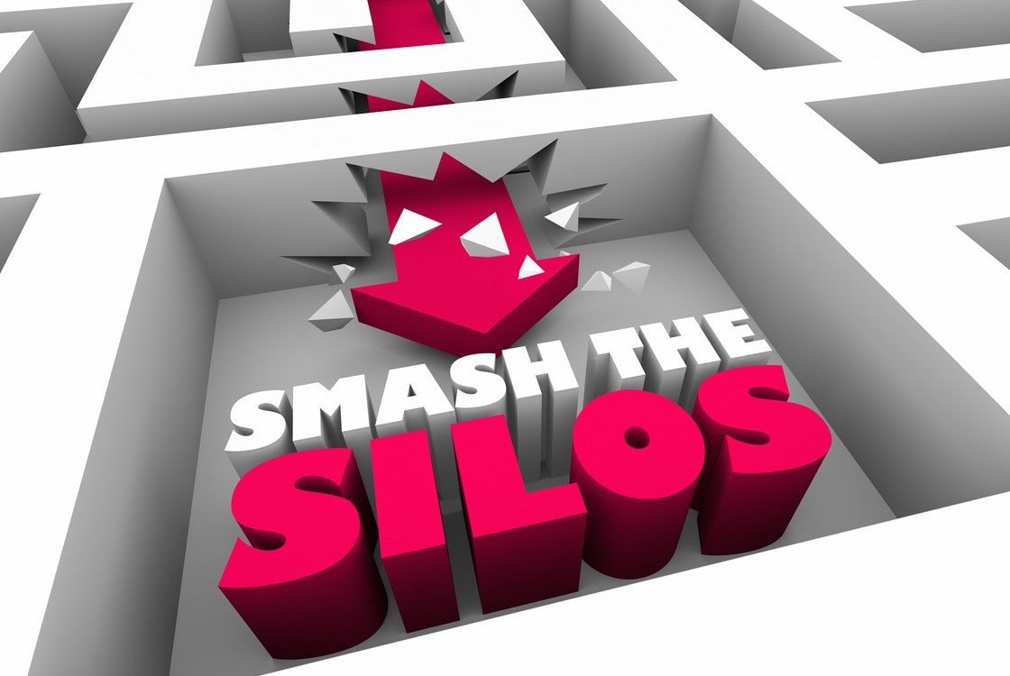 Smash the silos logo istock iqoncept 1160461816