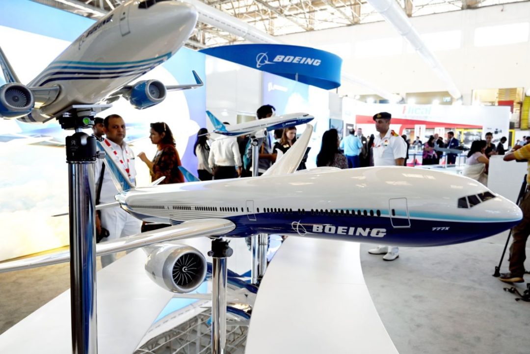 INDIA AEROSPACE Boeings Booth At The Aero India 2023 Show In Bengaluru On February 14 BLOOMBERG ?t=1679027144&width=1080