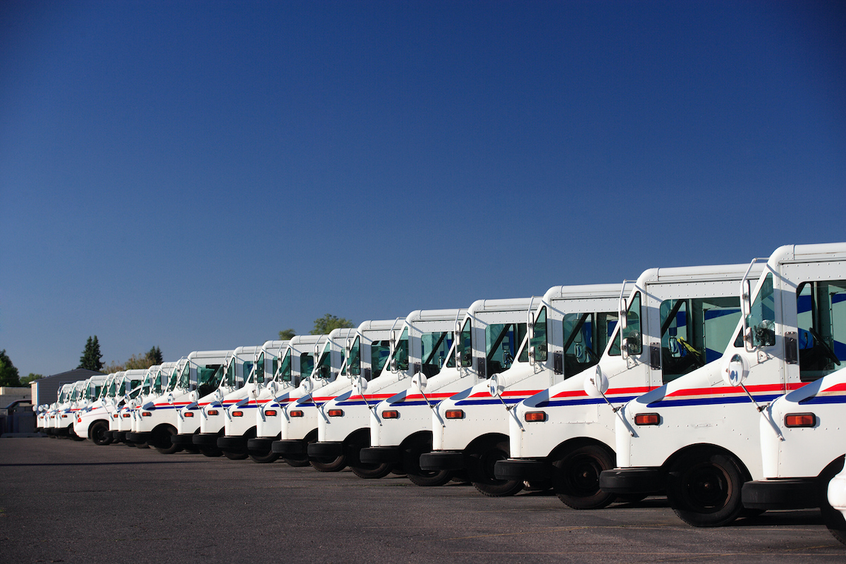 Usps trucks istock  brianbrownimages  120920781