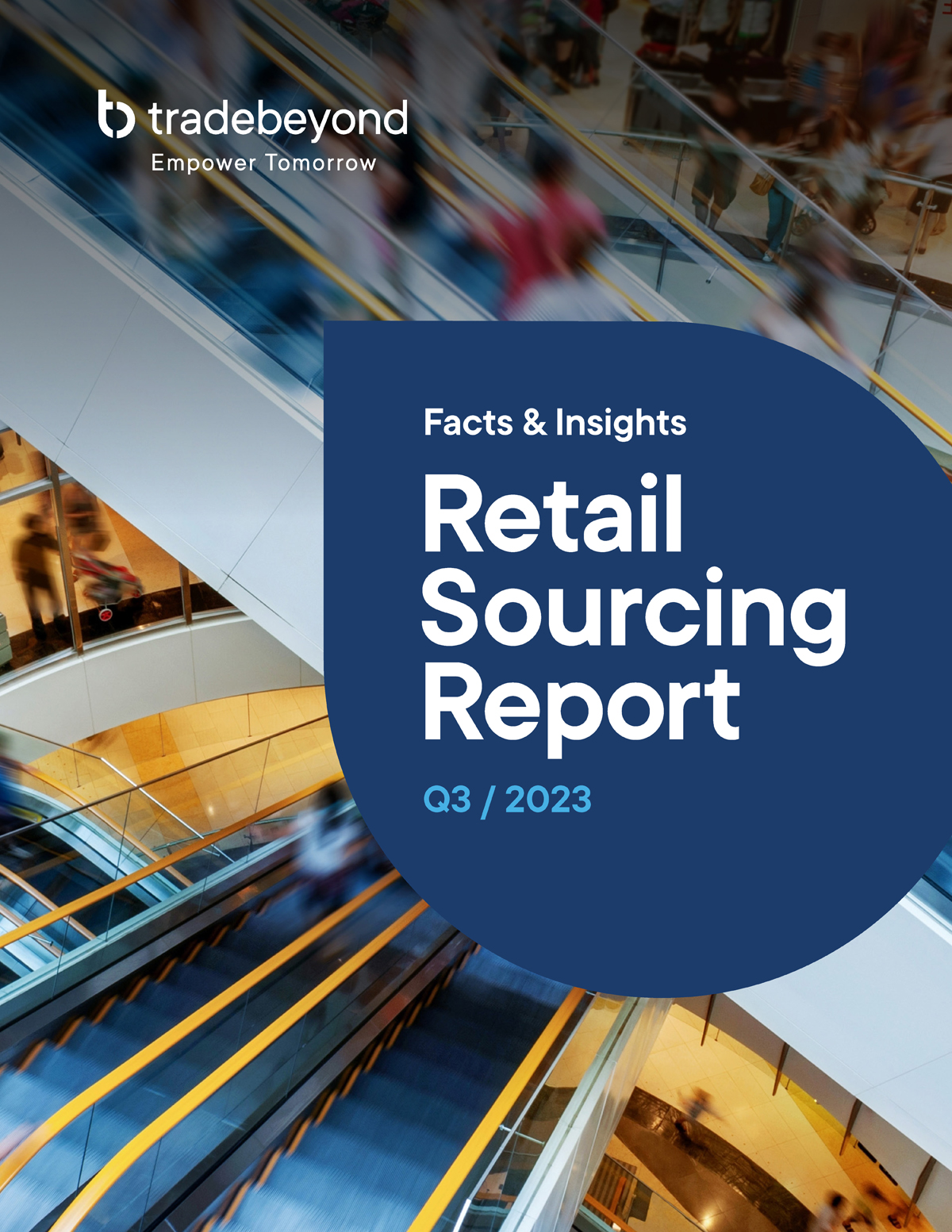 Tradebeyond retail sourcing report q3 2023 cover