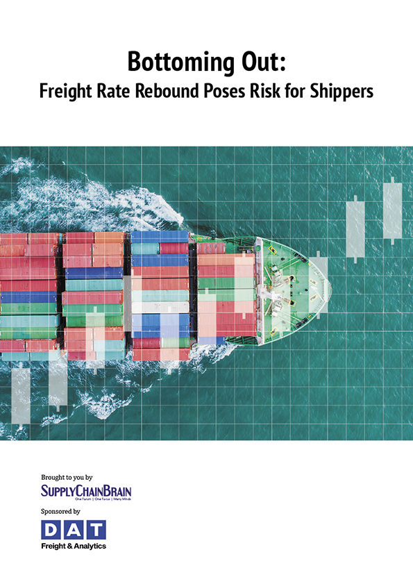 Bottoming Out Freight Rate Rebound Poses Risk for Shippers