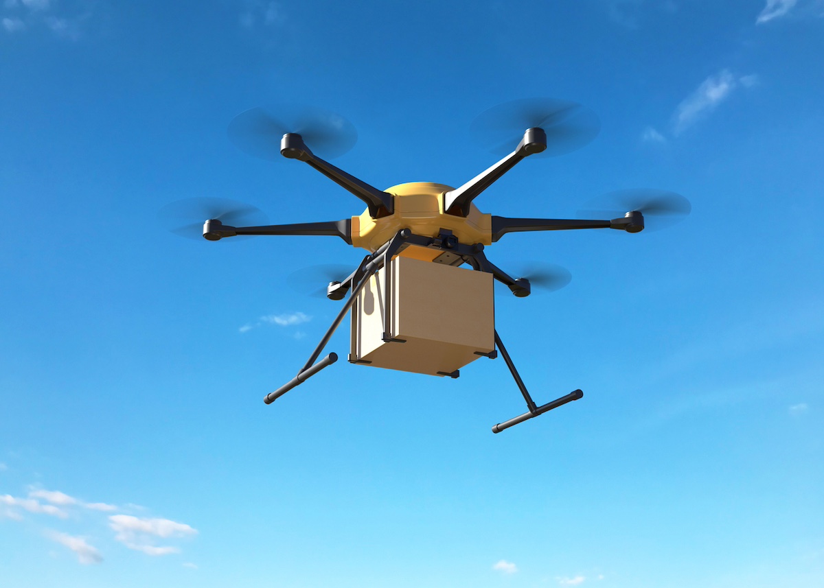 Delivery drone istock 1155027994