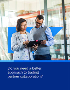 Do you need better approach trading partner collaboration brochure one page