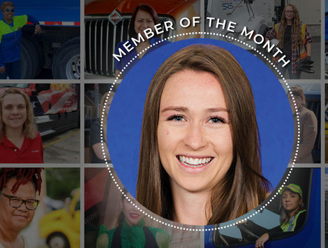 A photo of WIT Member of the Month Megan Junker