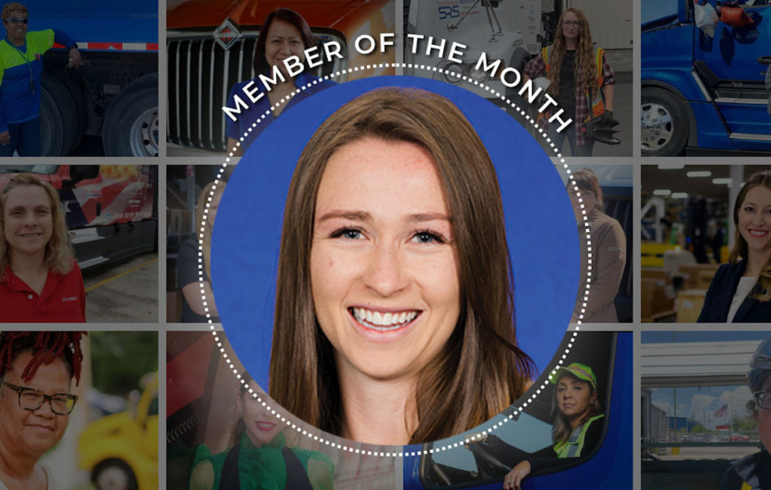 A photo of WIT Member of the Month Megan Junker