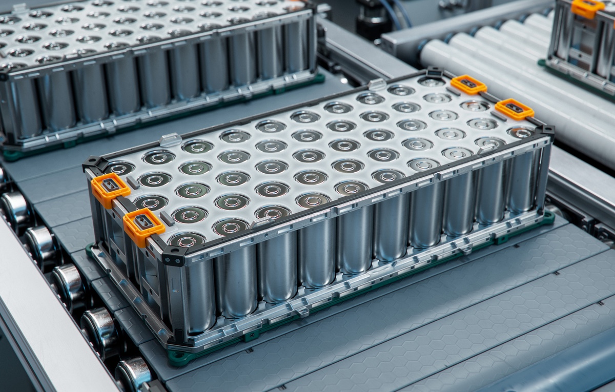 Electric vehicle battery istock 1570041396