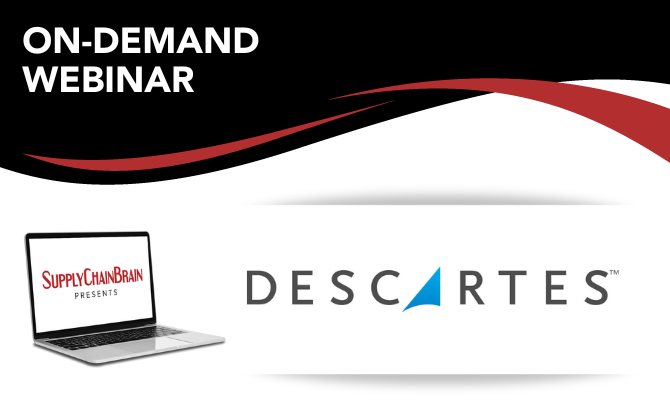 On demand webinar descartes