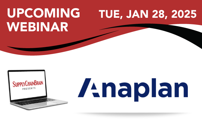 Upcoming webinar anaplan jan 28 2025