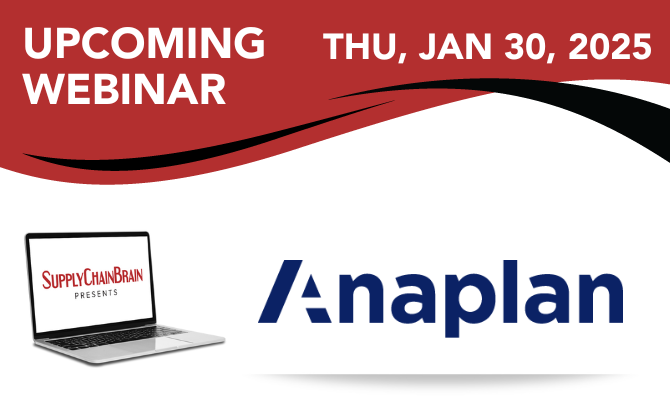 Upcoming webinar anaplan jan 30 2025