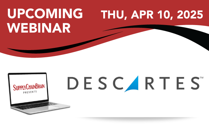 Upcoming webinar descartes