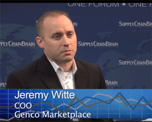 Jeremy Witte, COO, GENCO Marketplace | SupplyChainBrain